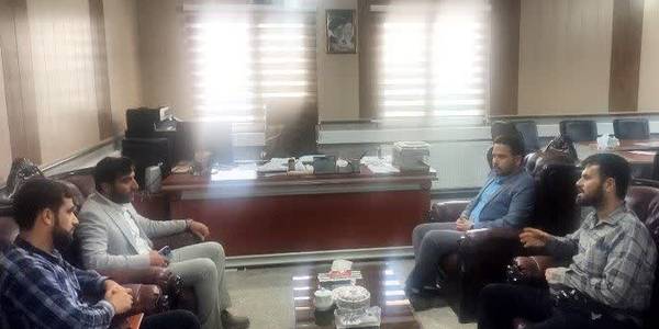 دیدار نماینده بنیاد برکت با سرپرست معاونت برنامه‌ریزی و امور عمرانی