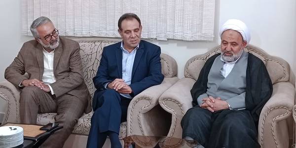 دیدار و نشست سرپرست فرمانداری شهرستان شازند با امام جمعه شهر آستانه