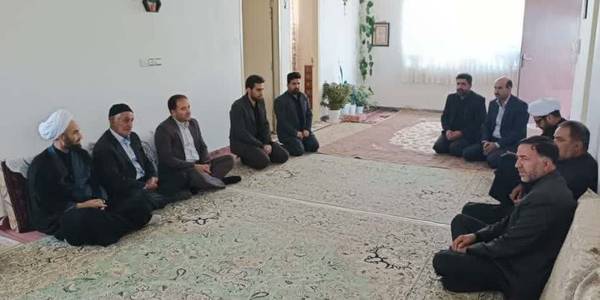 دیدار فرماندار با خانواده معززشهید والامقام میردادودی