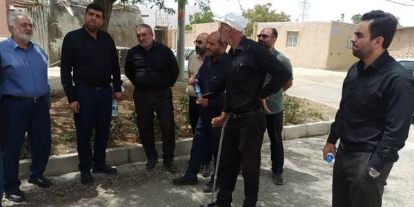 ❇️🔻بازدید فرماندارشهرستان اراک  از روستای چقا بخش مرکزی اراک  .