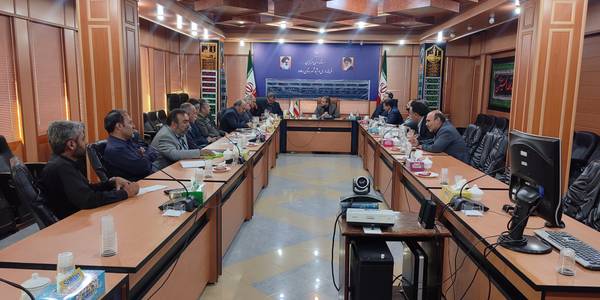 جلسه تامین و ارتقا زیرساخت‌ شهرک‌های صنعتی واقع در شهرستان ساوه