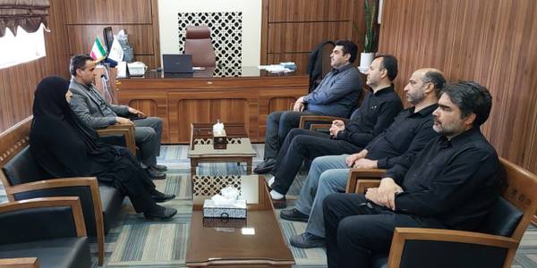 دیدار رییس مرکز آموزش فنی و حرفه ای شهرستان محلات با معاون برنامه ریزی و عمرانی فرمانداری