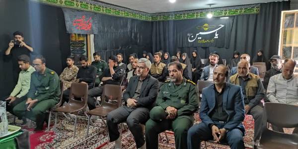 آئین افتتاحیه اردوهای جهادی در شهرستان خمین برگزار شد