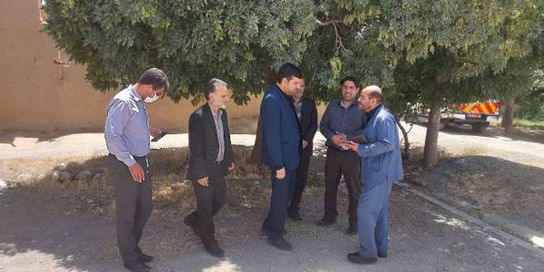 حضور امیر هادی فرماندار شهرستان اراک در روستاهای بخش مرکزی