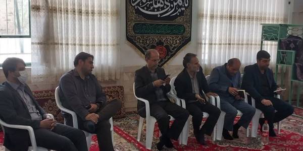 حضور امیر هادی فرماندار شهرستان اراک در روستاهای بخش مرکزی.