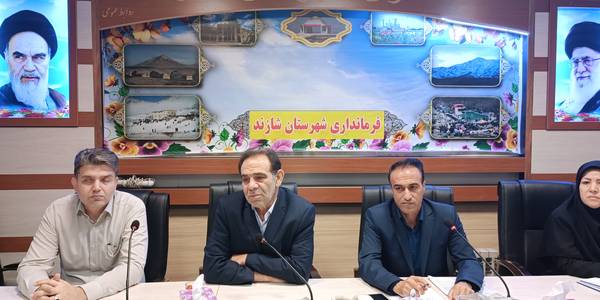 جلسه کارگروه گندم، آرد و نان شهرستان شازند در محل سالن جلسات فرمانداری برگزار شد