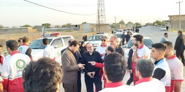 حضور معاون توسعه مدیریت و منابع استانداری در شهرستان آشتیان