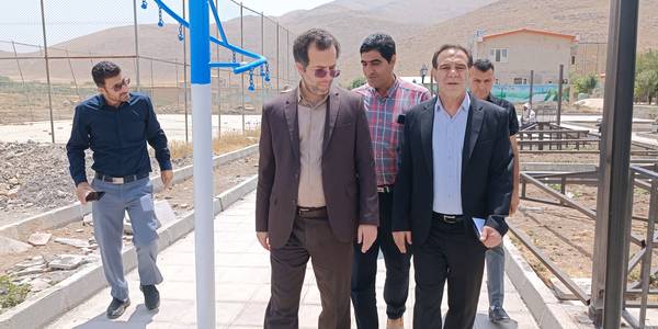 بازدید میدانی سرپرست فرمانداری و مدیرکل دفتر امور روستایی از روستای عنبرته