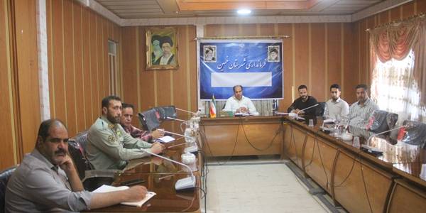 دومین جلسه کارگروه مبارزه با حیوانات ناقل بیماری ( سگهای ولگرد ) در شهرستان خمین