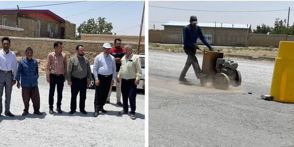 بازدید میدانی و استارت اجرای پروژه بلوار اسفندان