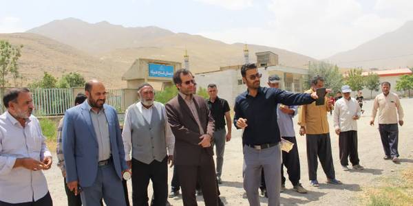بازدید مدیرکل دفتر از روستاهای بخش قره کهریز شهرستان شازند