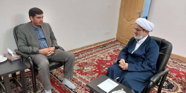 دیدار سرپرست فرمانداری شهرستان محلات با امام جمعه شهر محلات