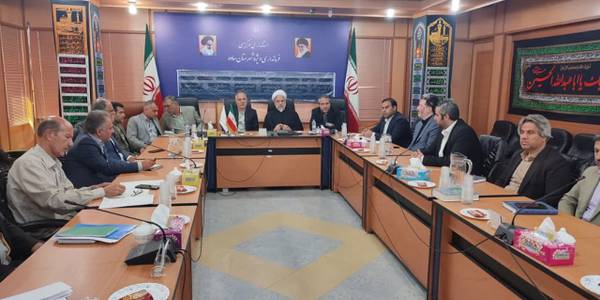 جلسه ایجاد شهر سبز با حضور اسدی، معاون هماهنگی امور عمرانی استاندار مرکزی