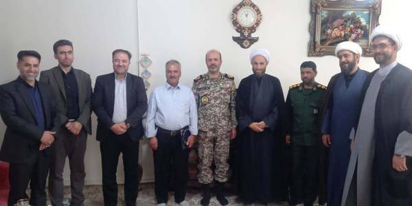 دیدار و تجلیل از آزادگان سرافراز شهرستان خنداب