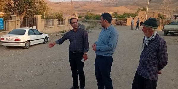 جواد اتابکی سرپرست فرمانداری شهرستان تفرش و درودیان بخشدار مرکزی با حضور در روستای #بکلیک از نزدیک در جریان مشکلات این روستا و پروژه های در دست اقدام دهیاری قرار گرفتند.