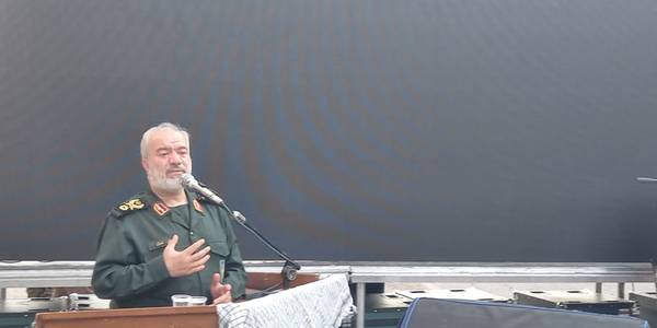 سخنرانی سردار فدوی در یادواره شهدای بخش زاویه