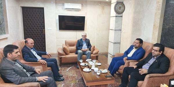 دیدار مدیرعامل شرکت گاز استان مرکزی با سرپرست فرمانداری شهرستان محلات