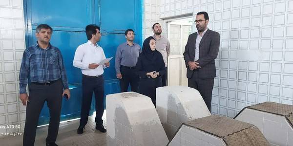 بازدید از فرودگاه و تصفیه خانه آب و فاضلاب اراک