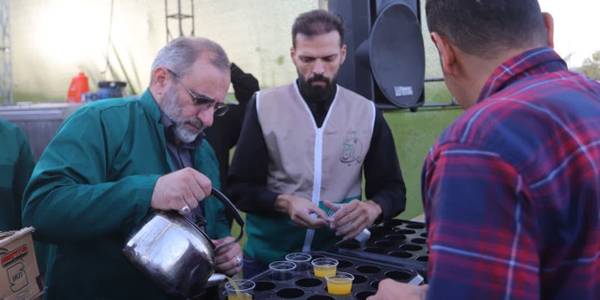 بازدید استاندار مرکزی از مواکب ساوه