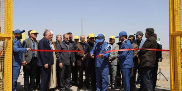 افتتاح ایستگاه تقلیل فشار گاز شهدای گمنام ساوه