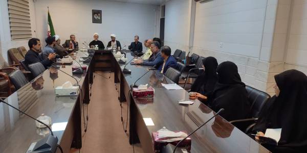 جلسه ستاد امر  به معروف و نهی از منکر شهرستان ساوه