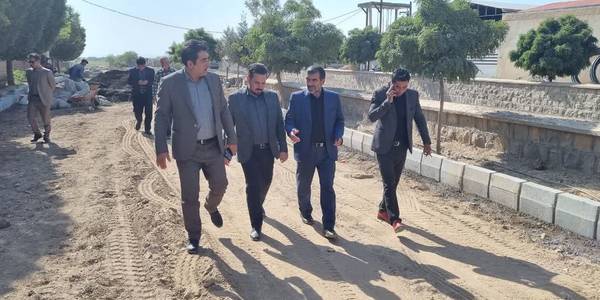 بازدید  از پروژه های عمرانی شهرداری خشکرود