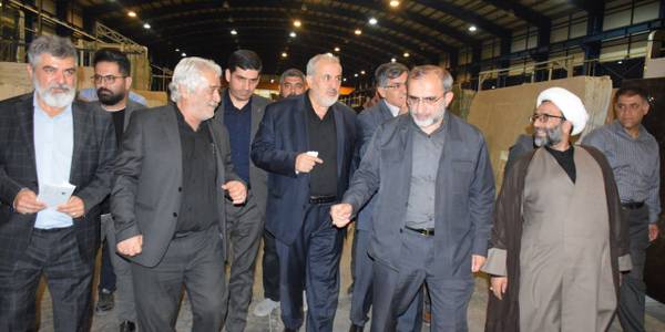 بازدید وزیر صمت از شرکت سنگستان محلات