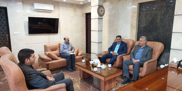 دیدار مدیرکل جهاد کشاورزی استان مرکزی با سرپرست فرمانداری شهرستان محلات