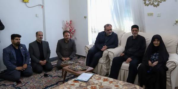 دیدار با خانواده معظم شهید علی قربان اسدی