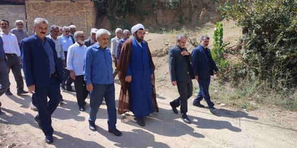 بازدید از روند اجرای پروژه های گازرسانی