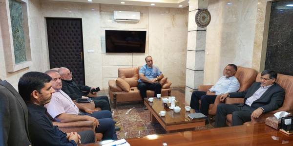 دیدار اعضای هیات مدیره انجمن سنگ محلات با سرپرست فرمانداری