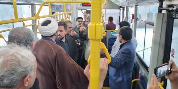 بازدید از کارخانه اتوبوس سازی برقی مجتمع قائم نور