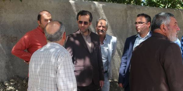 بازدید مدیرکل از روستاهای بخش خرقان شهرستان زرندیه