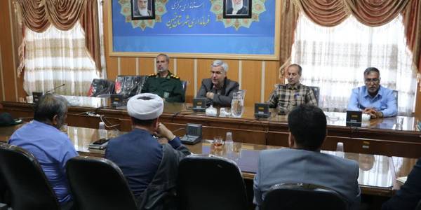 جلسه هماهنگی گرامیداشت هفته دفاع مقدس در شهرستان خمین برگزار شد