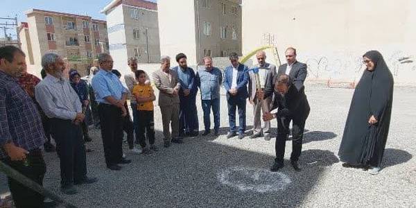 آیین مراسم کلنگ زنی پارک مسکن مهر