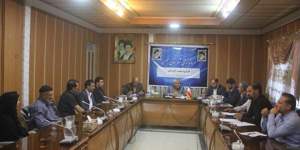 ششمین جلسه کارگروه گندم ، آرد و نان شهرستان خمین در سال 1402 برگزار شد