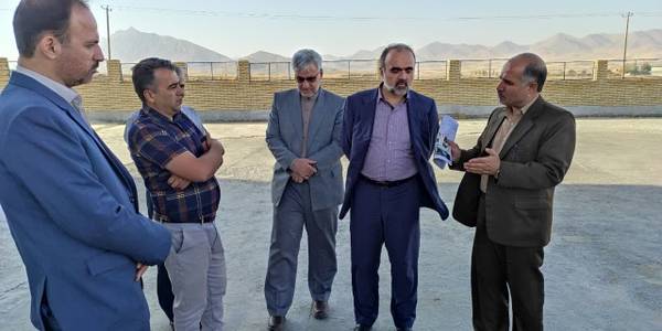 فرماندار و معاون سازمان برنامه وبودجه کشور از سیلوی قورچی باشی بازدید کردند