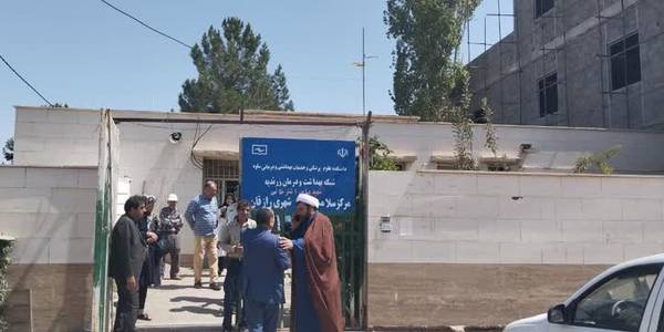 بازدید فرماندار از ساختمان در حال احداث درمانگاه شهدای بخش خرقان