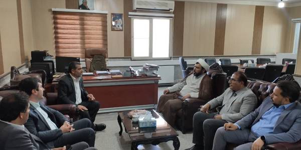 دیدار مدیرکل راهداری و حمل و نقل جاده استان مرکزی با فرماندار