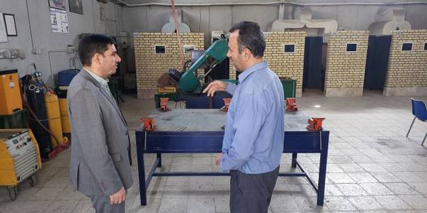 بازدید سرزده سرپرست فرمانداری از مرکز آموزش فنی و حرفه ای شهرستان محلات