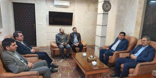 دیدار مدیرکل امور مالیاتی استان مرکزی با سرپرست فرمانداری شهرستان محلات