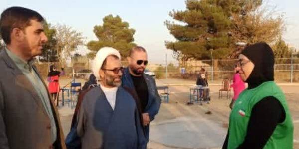 حضور سرپرست فرمانداری شهرستان محلات در محل اردوی آمادگی تیم ملی پارا دومیدانی جمهوری اسلامی ایران