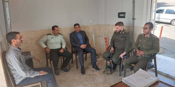 تقدیر سرپرست فرمانداری شهرستان محلات از سربازان مامور در فرمانداری