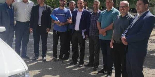 پیگیری مشکلات آب روستای دیزج