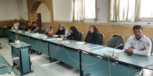 برگزاری کارگاه آموزشی با عنوان دوره های مشارکتی ویژه دهیاران بخش های مرکزی و زاویه شهرستان زرندیه