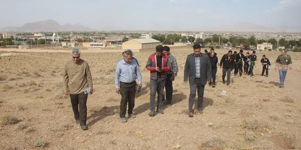 مرحله اول پویش مردمی بذر کاری در شهرستان خمین اجرا شد