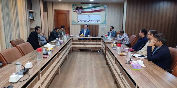 جلسه ساماندهی کشتارگاه های دام شهرستان  ساوه