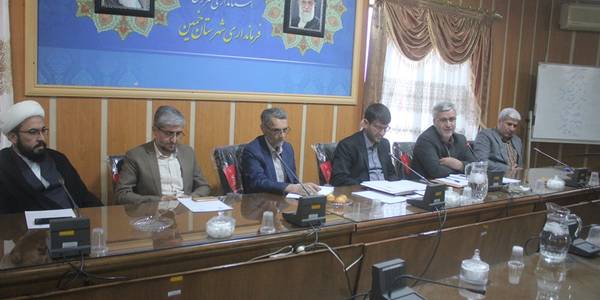 جلسه انتخاب معتمدين هيات اجرايي انتخابات 1402 شهرستان خمین برگزار شد