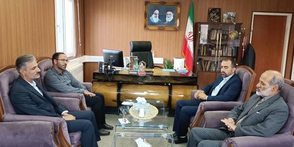 نشست رئیس هیات نظارت بر انتخابات شهرستان با اتابکی سرپرست فرمانداری