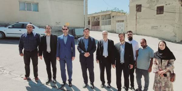 بازدید اتابکی سرپرست فرمانداری شهرستان به همراه پاکپور مدیرکل دفتر امور روستایی و شوراها از روستای شهراب شهرستان تفرش